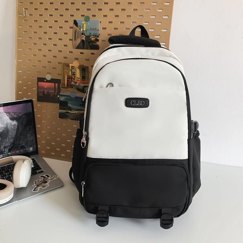 Schoolbag Travel Backpack Women's 1011 New Travel Mountain Climbing Contrasting Color Large-capacity Schoolbag Lightweight Versatile Casual Backpack