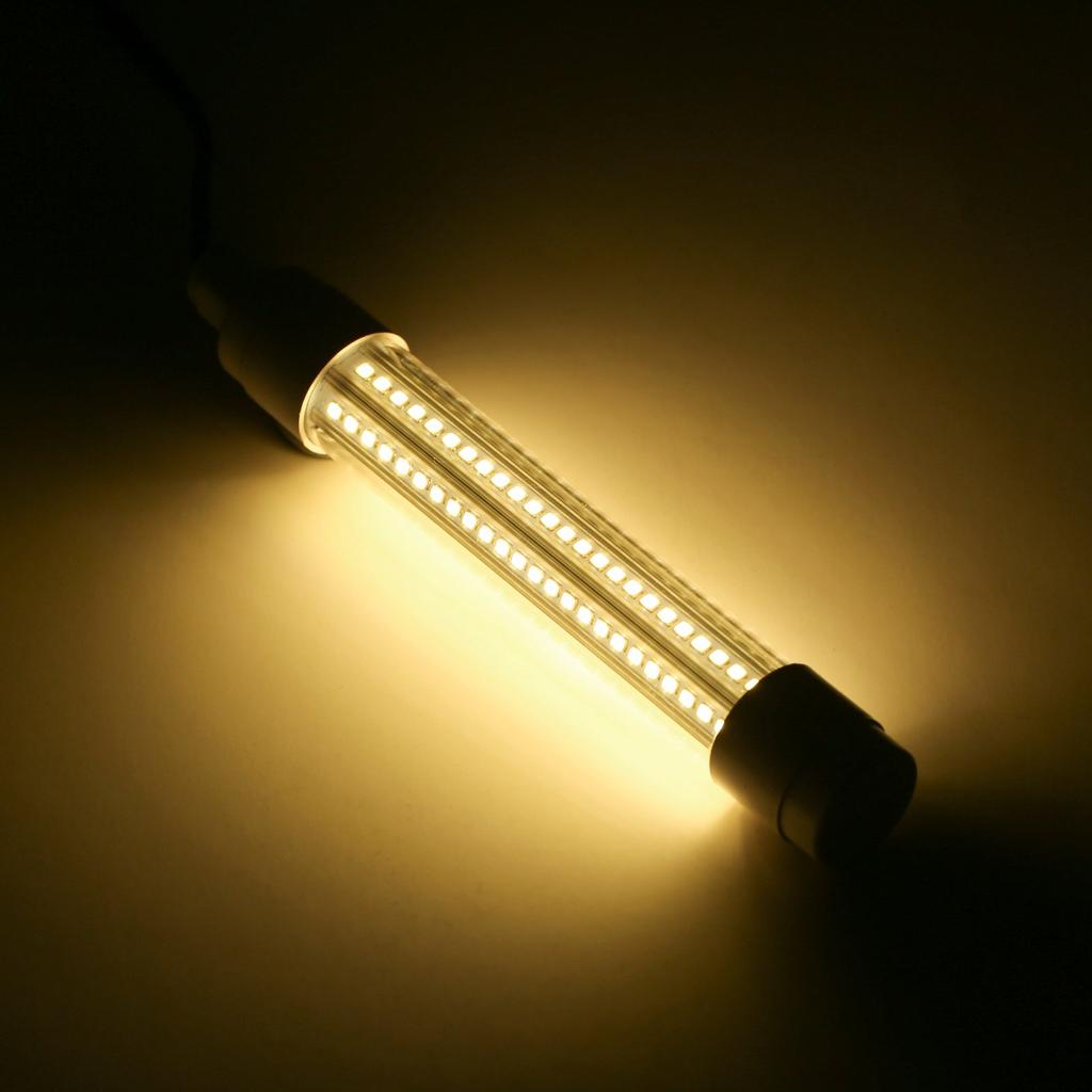 144 LED Submersible Fishing Light Underwater Fish Finder Lamp Night Fishing Lure Bait Light Fish Attracting Light