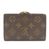 Used LOUIS VUITTON Bifold Wallet Portonet Bie Vienova M61663 Monogram Brown Gamaguchi