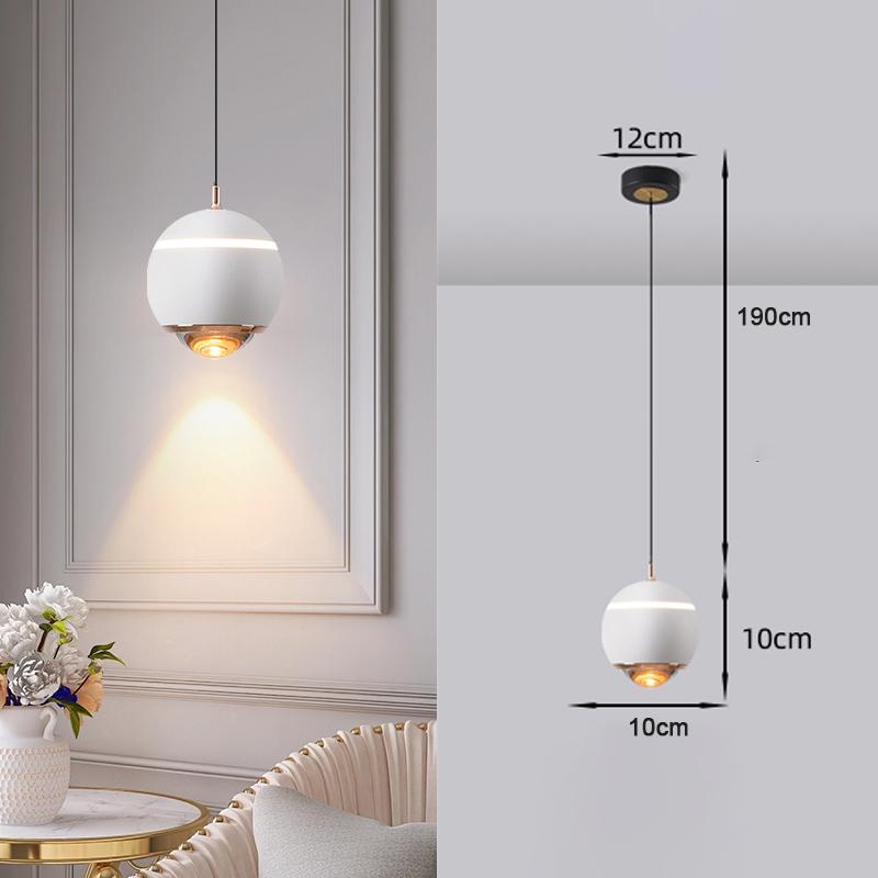 

Nordic LED Pendant Lights Indoor Lighting Bedside For Home Chandelier Light Living Room Decoration Kitchen Lift Hanging Lamp Warm light