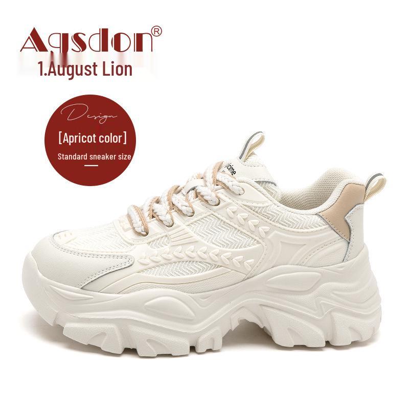 Aogushi Deng Women s 2026 Spring Trendy Platform Sporty Casual Running Shoes 39