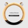 Autumn Winter Plush Steering Wheel Cover Car Warm Steering Wheel Cover Cartoon Warm Cute Car Steering Wheel Cover Cute Deer Horn