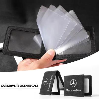1 Stück Tragbarer Auto Führerscheinetui Kartenetui Autozubehör Für C500 C200 C300 A B C E GLA CLA GLK GL ML GLE V177 W247 W176 W207