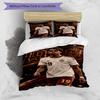 Lamine Yamal Barcelona Jubiläums Bettwäsche Set, Weiche Bettwäsche für Schlafzimmer Heimdekoration, Perfektes Geschenk für Fußballfans, Atmungsaktiver Bettbezug mit P