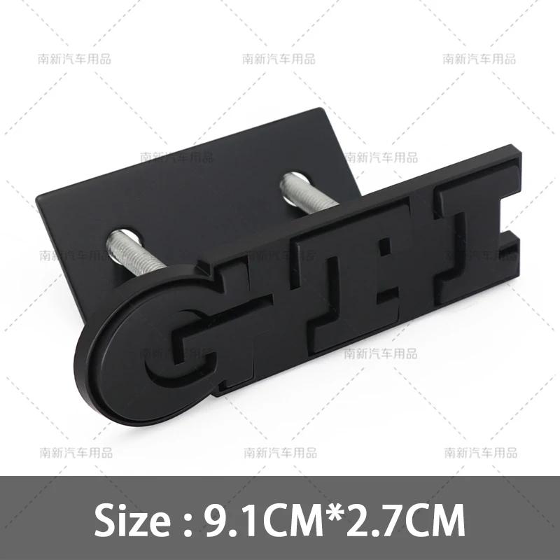 2026 New For VW VOLKSWAGEN 3D Metal GTI Grill Emblem Badge Rear Trunk Decal Car Sticker for Volkswagen VW Golf 5 6 7 8 MK2 MK3 M