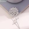 Trendy Stainless Steel Dandelion Brooches For Women Plant Pins Casual Party Accessories Luxury Gifts Friends