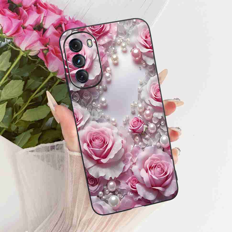 For Motorola Moto G 2022 Case XT2213 XT2213-3 Silicone TPU Black Cover For MOTO G 2022 6.5" New Colorful Butterfly Phone Cases