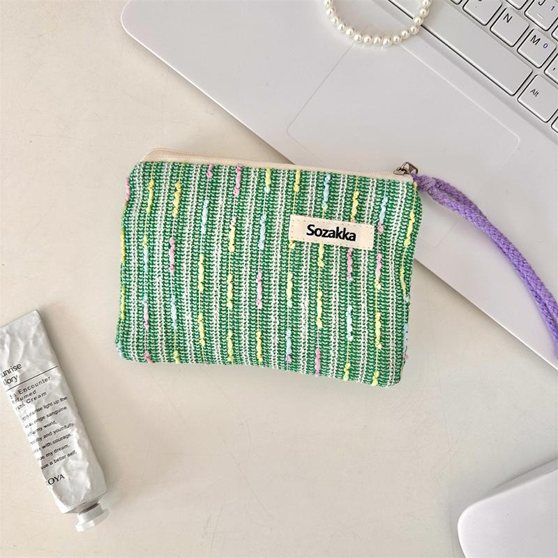 Kawaii Small Travel Cosmetic Lipstick Earphone Data Cable Storage Bag Purse Women Portable Mini Makeup Handbags Wallet Pouch Bag