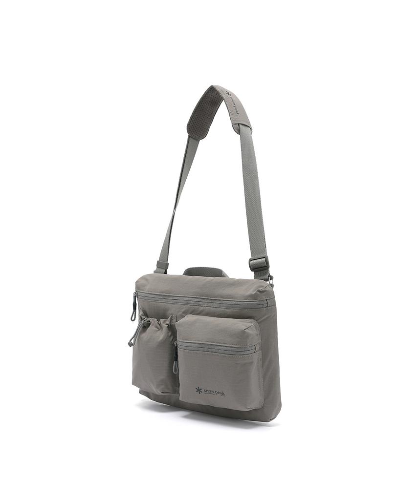Snowpeak Apparel Dual-Tech Utility Crossbody Bag (S25Sufcb36) Vintage Gray