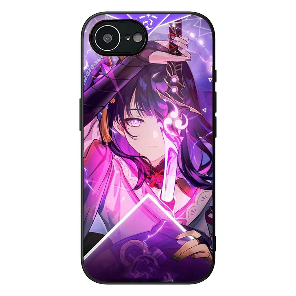 Genshins Raiden Shogun Impacts Protective Cover for Xiaomi Poco C85 C65 C75 X7 X6 M6 M8 F7 F8 Ultra F6 Pro Phone Case