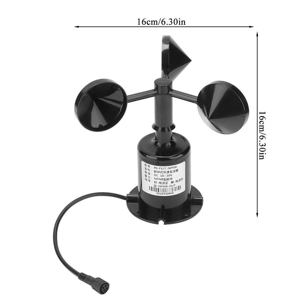 Digital Wind Speed Wind Wind Direction Station Digital Indoor and Outdoor Weather Pulse Output Anemometer, Sensor, 360-Degree Measurement, 4-20mA,