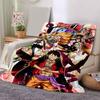 1pc One Piece Adventure Soft Throw Blanket Flannel All Season Light Weight Living Room/Bedroom Warm Blanket. M7270129