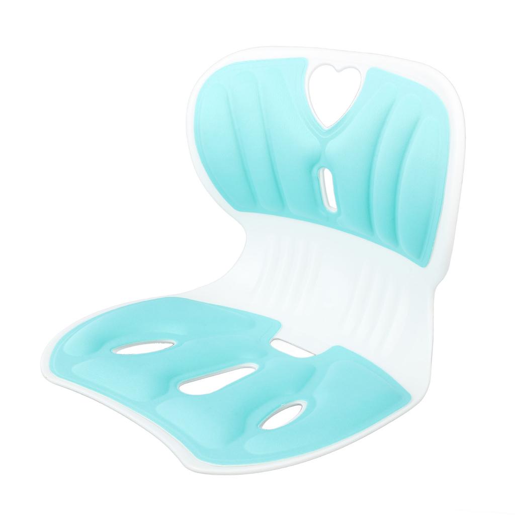 Posture Correcting Chair Cushion Petal Design Blue Comfortable Lumbar Improve Cushion for Men Women