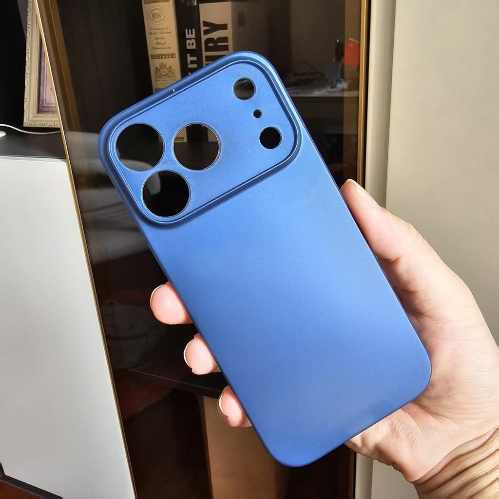 Ultra Thin Matte Case For Apple Iphone 17 Pro Max Orange color Cover iphone17 Pro 17Pro 17ProMax iphone Air Shockproof Cover