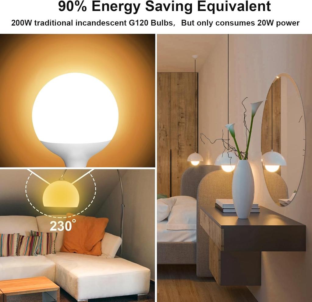 LED Bulbs E27 30W 20W 15W 9W 5W Energy Saving DC AC 220V 230V G80 G95 G120 LED Lamp Global Light Lampada Ampoule LED Lighting