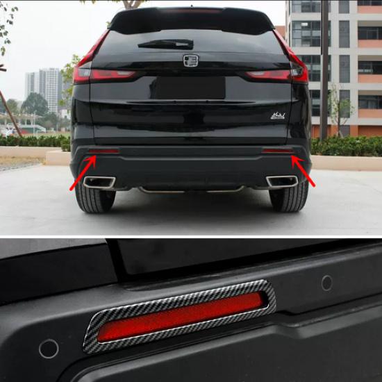 Carbon Fiber Rear Fog Light Lamp Trim for Honda CRV CR-V  2024