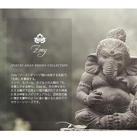 R0772 Silver God of Ganesha Arabesque One Size Fits All [Brand Name 2PIECES] Men's Ring, Learning, Design, Zoey,