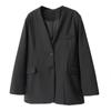 Juzhi Spring Korean Style V-Neck Casual Suit Jacket