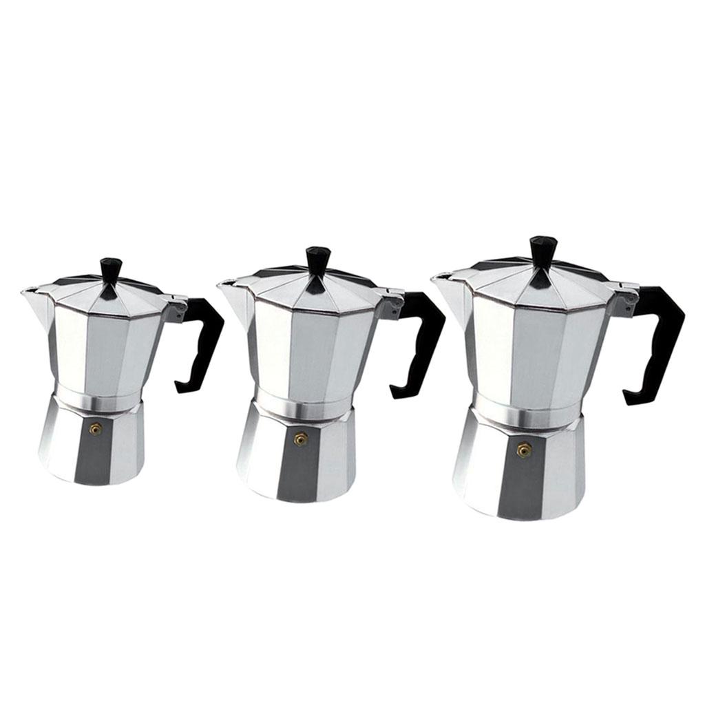 2pcs/pack Italian Espresso Pot Coffee Maker for home and bar Resturant