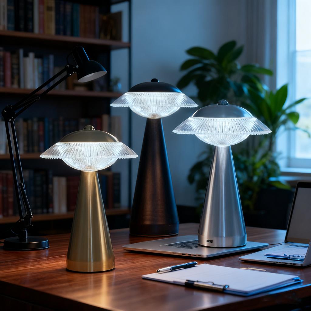 2000mah Metal LED Table Lamp Touch Sensor Night Light Rechargeable Reading Lamp for Restaurant Hotel Bar Bedroom Decor Light