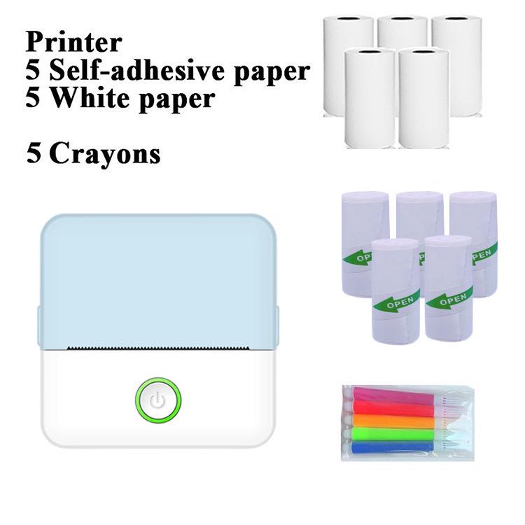 Przenośna Mini Kieszonkowa Drukarka X6 - Bluetoothowa Termiczna Drukarka do Zdjęć dla Uczniów