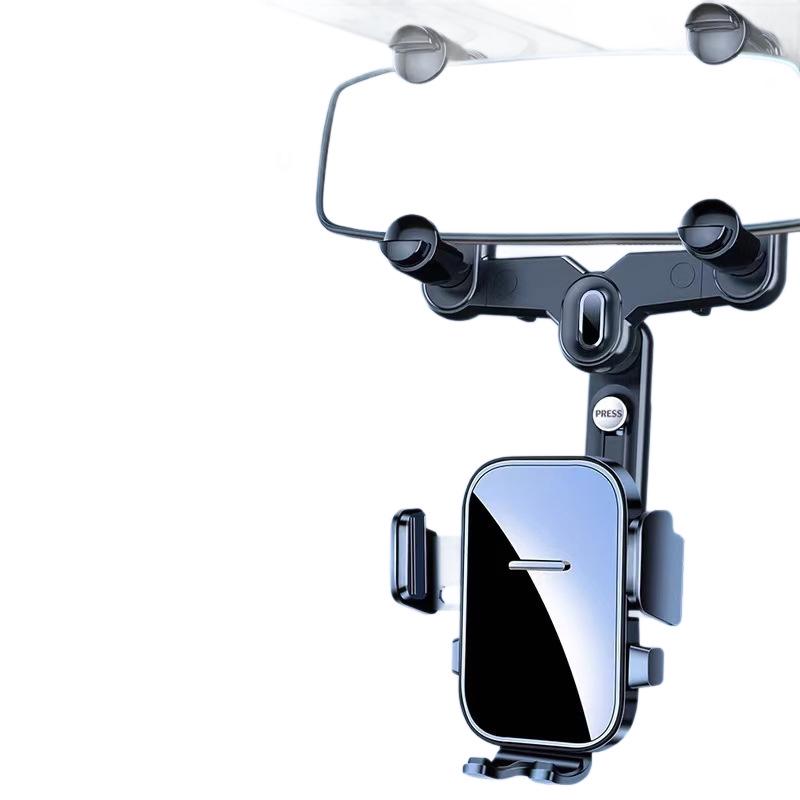 2026 New Phone Mount & Navigation Recorder for Rearview Mirror
