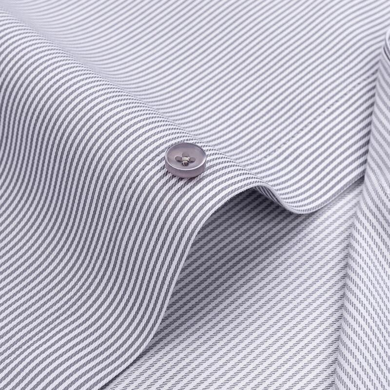 Shanshan Men's DP Non-Iron Pure Cotton Long-Sleeve Shirt
