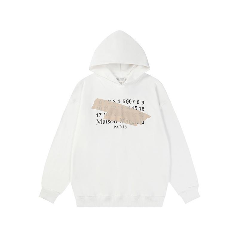 Maison Margiela MM6 Unisex Rubberized Terry Hoodie