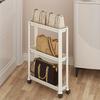 1pc Bag Storage Artifact, Home Bedroom Door Rear Bag Rack, Multi-layer Ultra-thin Storage Cabinet, Large Capacity Door Rear Shelf