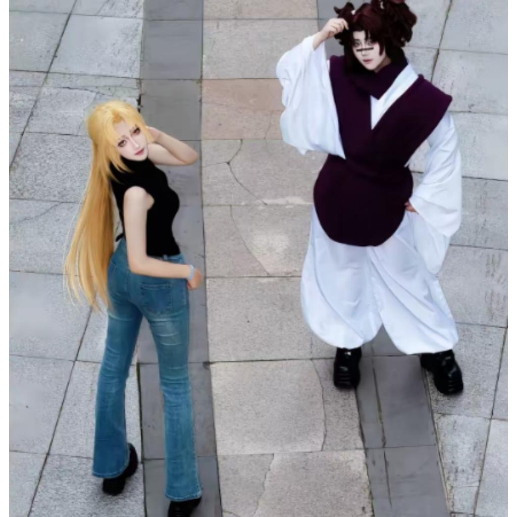 Anime Jujutsu Kaisen Cosplay Costume Choso Kaisen Top Vest Pants Uniform Outfit Anime Roleplay Suit Halloween Carnival Clothes