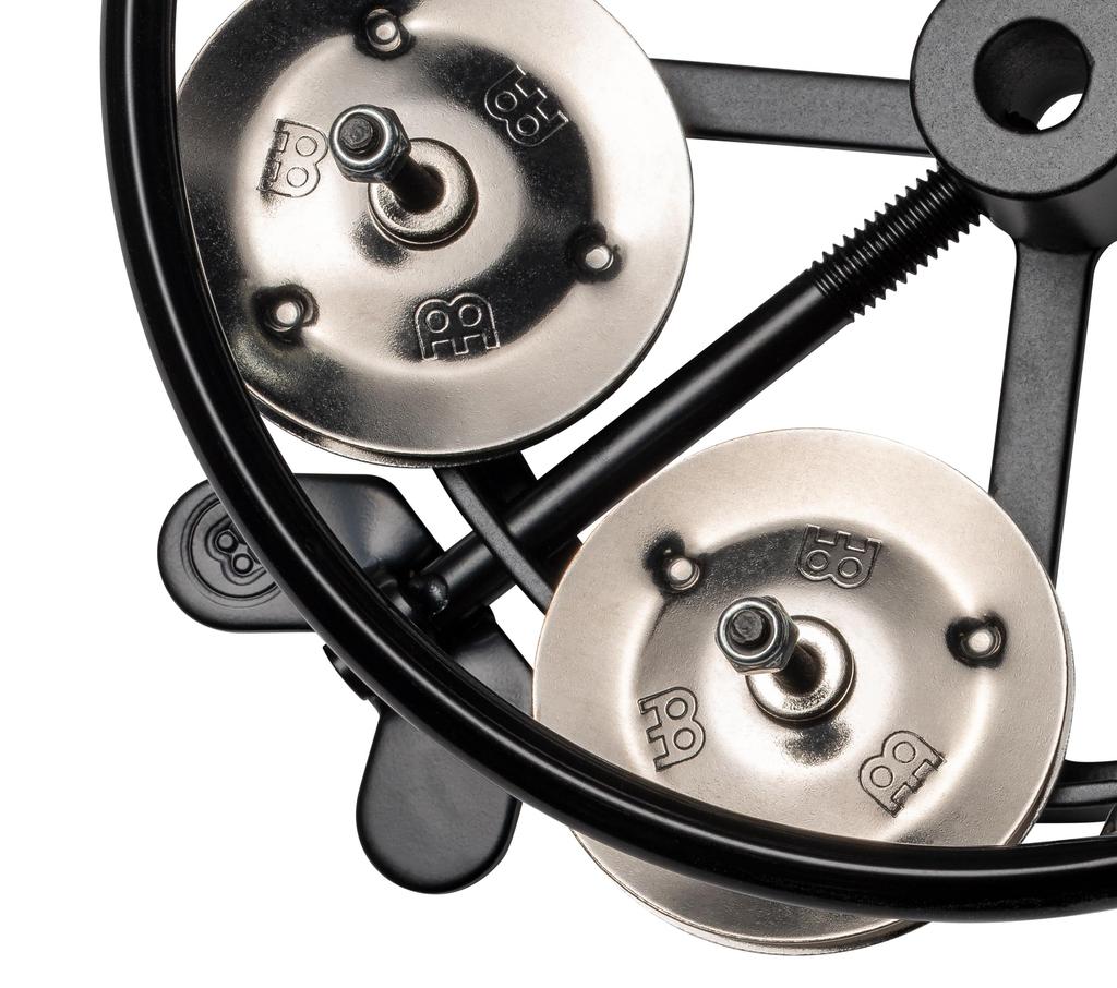 MEINL Percussion Professional Series Hihat Tambourine Stainless Steel THH1BK []