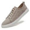 Mode Äkta Läder Herr Casual Skor Nya Hög Kvalitet Utomhus Lätta Bekväma Allround Herr Sneakers Zapatillas Hombre Heta