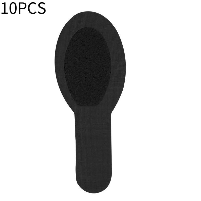 10PCS Finger Cover Finger Guard Strap Convenient Belt Ten Finger Adjustment Velcro Reusable Universal Protection Finger Hand Black