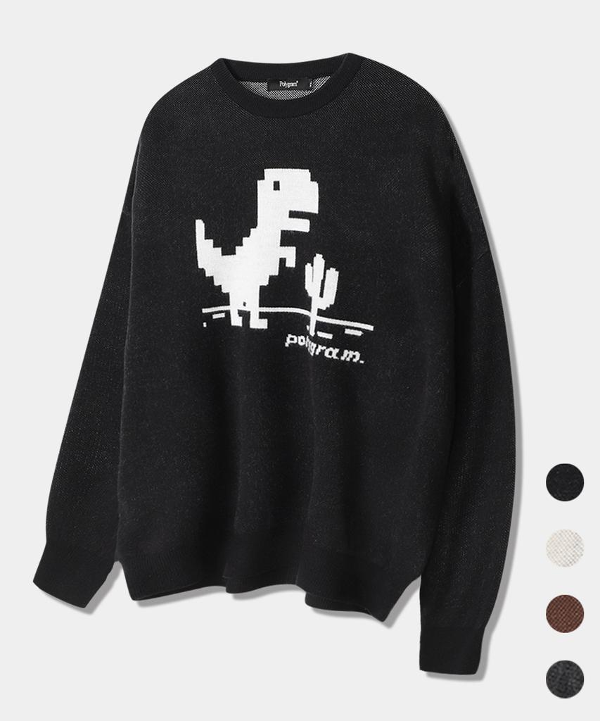 POLYGRAM Pixeldino Brush Round Knit - 4 Colors