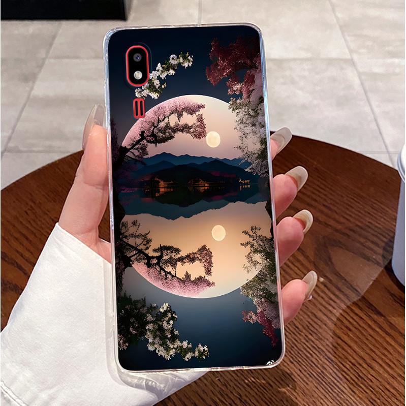 For Samsung Galaxy A2 Core SM-A260F SM-A260G Case Clear Cute Rabbit TPU Soft Silicone Phone Case For Samsung A2 Core Back Cover