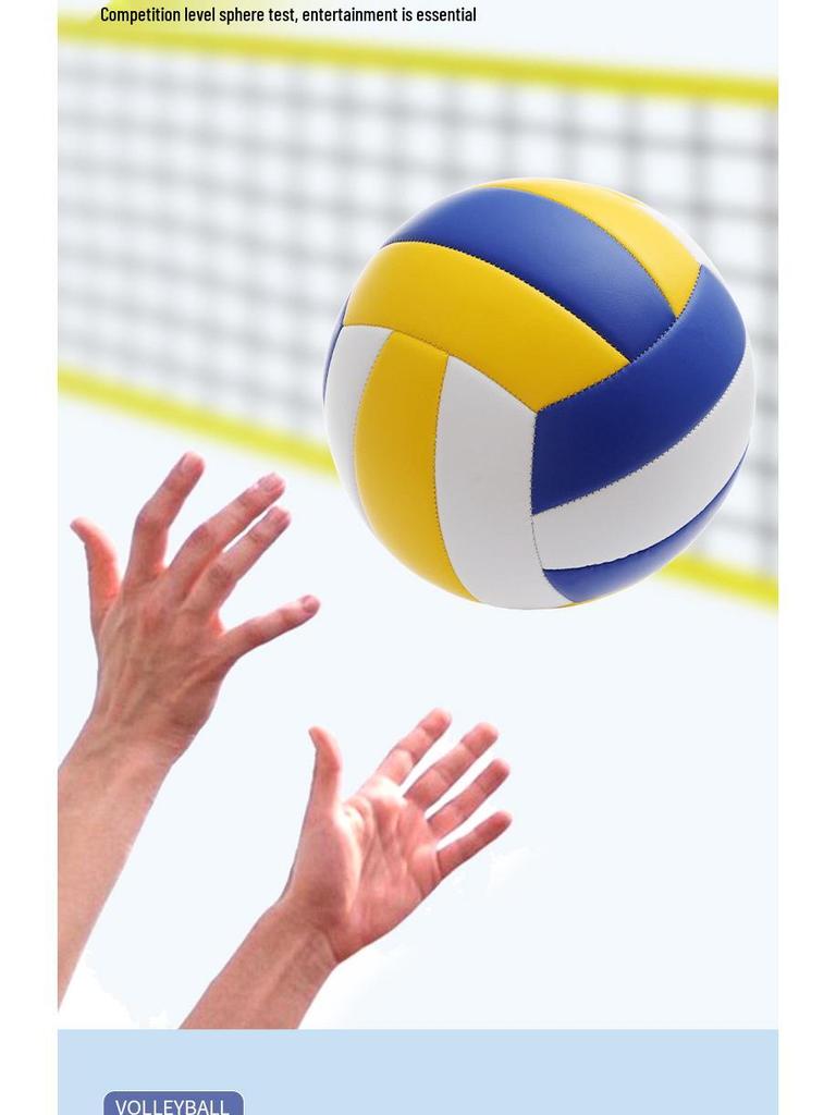 Standardowy Rozmiar 5 Piłka do Siatkówki dla Szkół Średnich i Podstawowych Trening Wewnętrzny/Zewnętrzny i Zawody