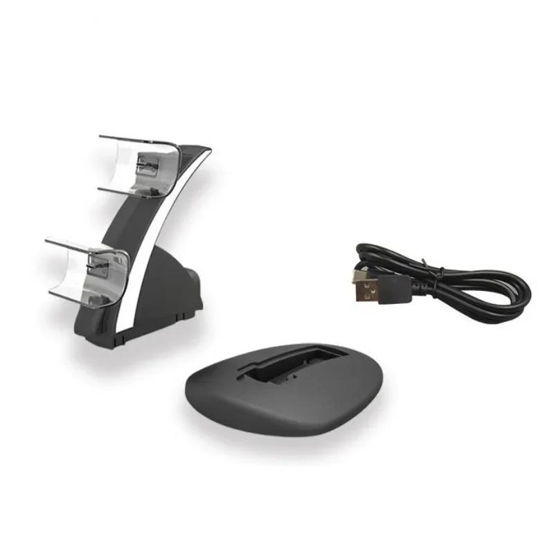 Stazione di ricarica per controller PS5, supporto di ricarica di tipo C per controllo PS5, accessorio per Playstation 5 Slim