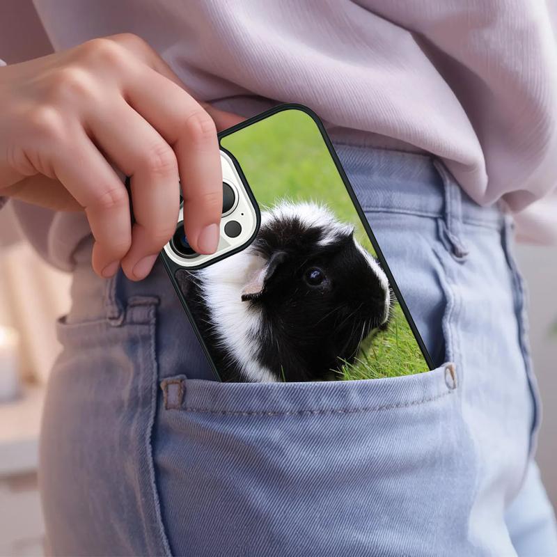 Animal Guinea Pig Phone Case For iPhone 17 Air 15 16e 14 13 Pro Max Coque 12 11 Pro Max PLUS Cover