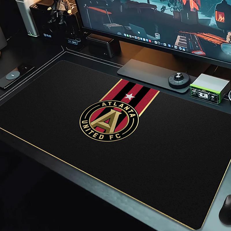 Atlanta United FC Color Mouse Pad Large Gaming Table Cushion Non-slip Laptop Tablet Big Mousepad XXL Mat Mini PC Playmat With Lock Edge
