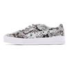 Puma Carina Reptile Leather Casual Low-Top Sneakers Women sneakers Black White 382506-01