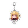 Anime Acrylic Key Ring My Hero Academia Star Child Hoshino Ai Hoshino Ruby Cartoon Pattern Pendant for Fans Collection Present