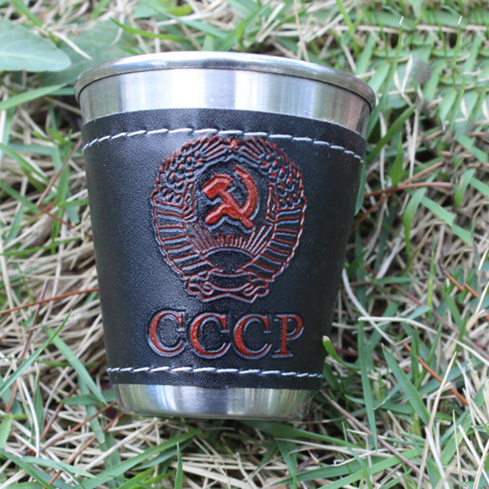 8oz Stainless Steel Alcohol Hip Flasks Faux Leather Whiskey Wine Bottle Funnel Cups Kit