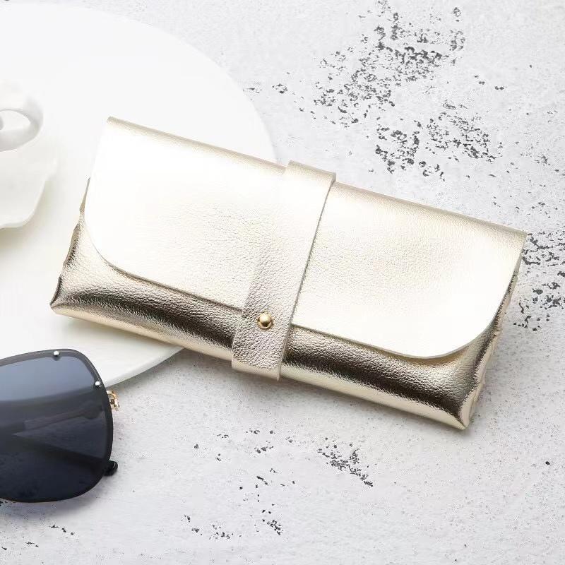 Unisex Fashion Soft Package PU Leather Sunglasses Case Presbyopia Glasses Packaging Box for Women Eyes Sunglasses Storage Boxes