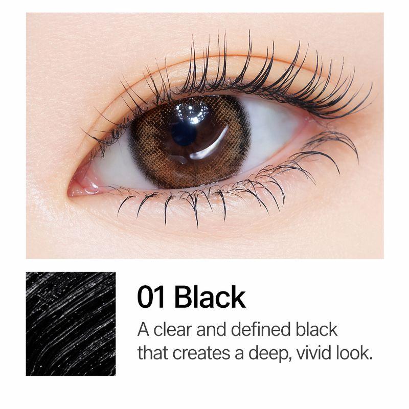 ETUDE Mascara Curl Fix 7,5g – Incurvante e Fissante a Lunga Tenuta, Mascara per Ciglia Anti-Macchia
