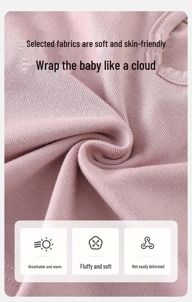 Spring 2026 Infant Girls' Knit Cardigan Set - Korean Style Long Sleeve Three-Piece