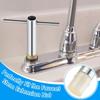 With Handle Faucet Cartridge Removal Tool Compatible with Moen Silver Tap Faucet Cartridge Retainer Puller for Bathtub