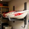 Kayak Wall Rack 2 Pieces Garage Utility Holder Hanger 200Lbs Capacity Surfboard Storage Bracket For Indoor Outdoor Fence Home