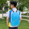 Ultrathin Outdoor Sports Backpack Ultra Lightweight Portable Storage Bag Dacron Solid Unisex Travel Bags Waterproof Wear-resistant Foldable Rucksack