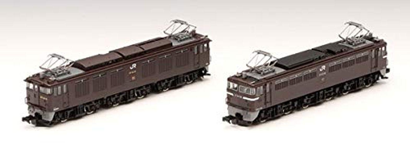

TOMIX N Gauge JR EF64 41 Brown EF65 Electric Locomotive 56 Brown Set 98977 Railway Model Electric Locomotive No. No.