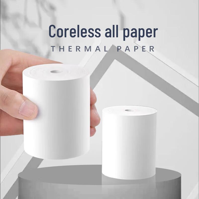 80mm x 60mm Coreless Thermal Receipt Paper Rolls